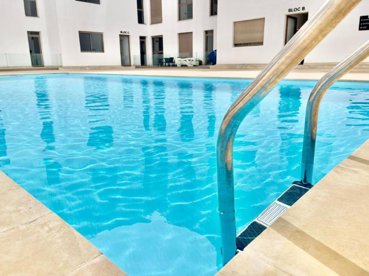 Appart Agadir Bay Centre Piscine Plage A 5Mnts A Pieds Kültér fotó